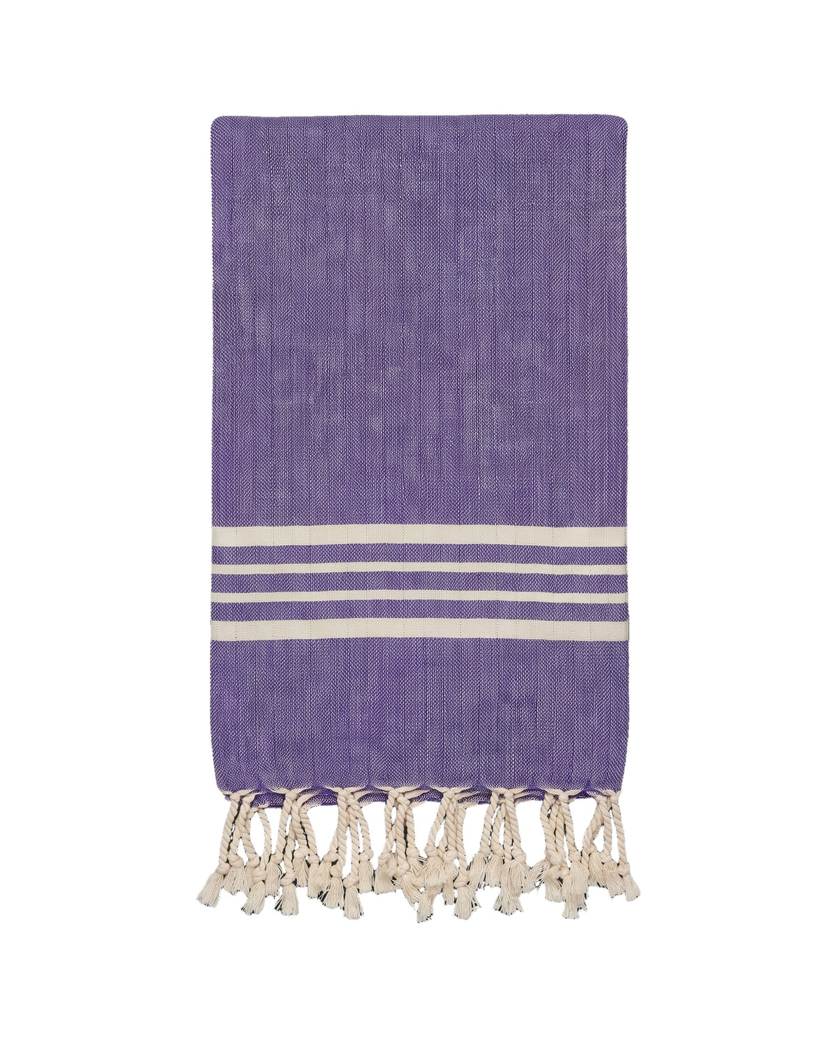 hamamdoek Krem Sultan violet - vrijstaand