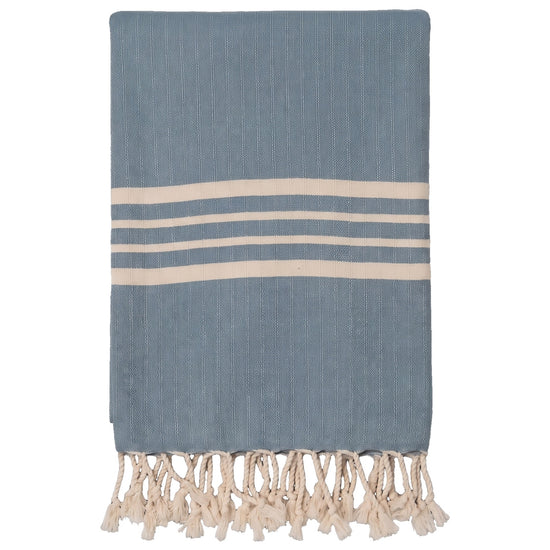 hamamdoek Krem Sultan XXL air blue - vrijstaand