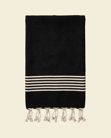 hamamdoek Krem Sultan XXL black