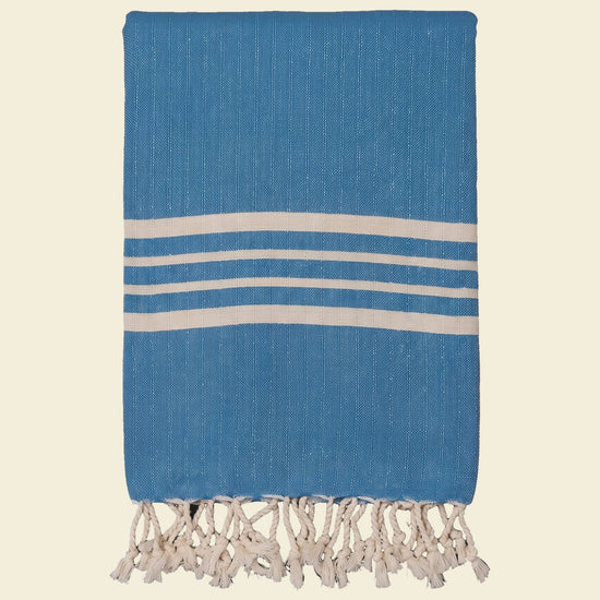 hamamdoek Krem Sultan XXL blue - op kleur