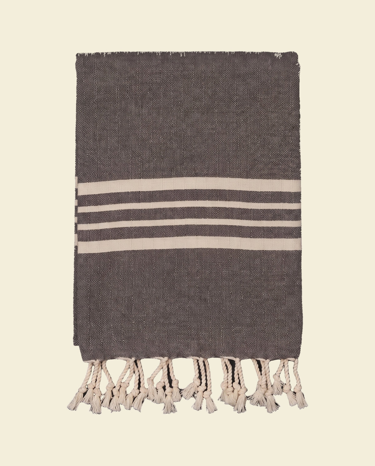 hamamdoek Krem Sultan XXL dark grey - op kleur