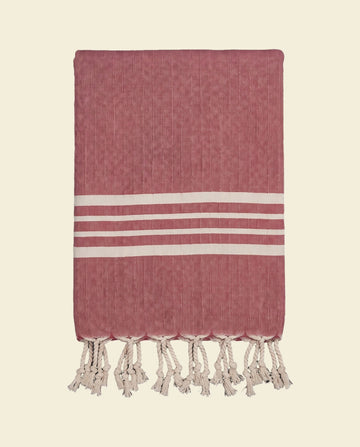 hamamdoek Krem Sultan XXL dusty rose - op kleur