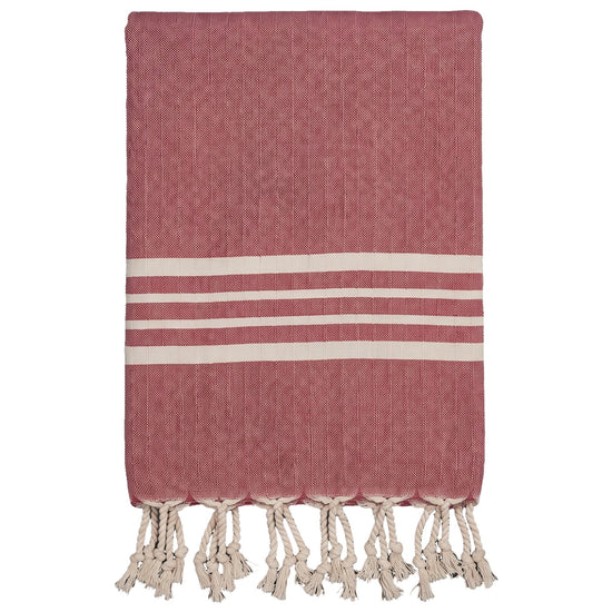 hamamdoek Krem Sultan XXL dusty rose - vrijstaand
