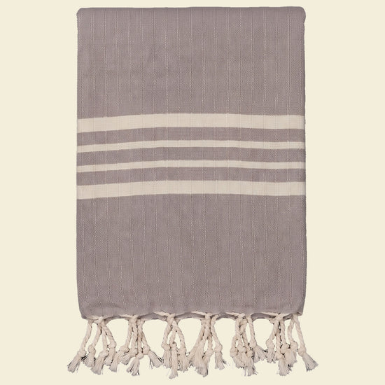hamamdoek Krem Sultan XXL light grey - op kleur