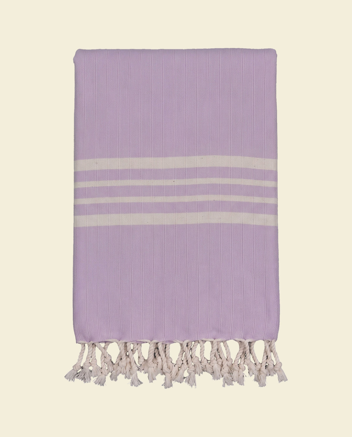 hamamdoek Krem Sultan XXL light lilac - op kleur