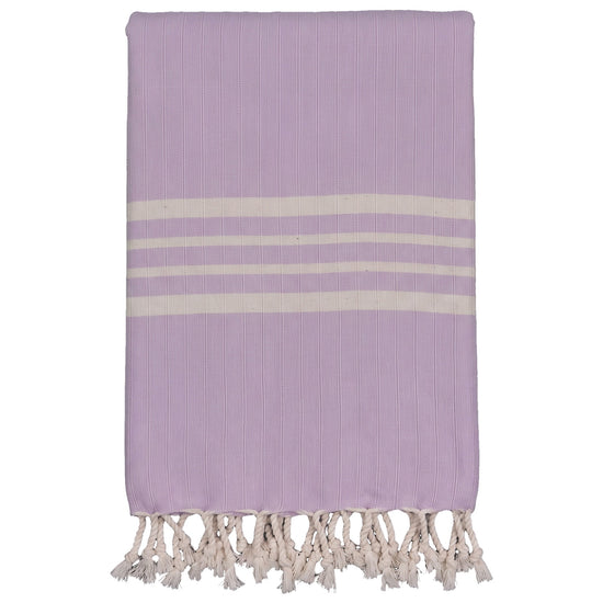 hamamdoek Krem Sultan XXL light lilac - vrijstaand