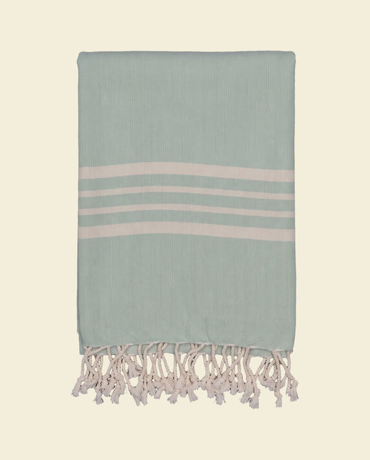 hamamdoek Krem Sultan XXL mint - op kleur