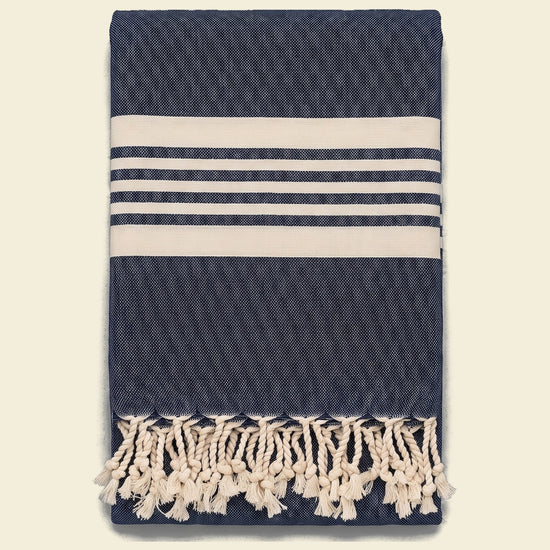 hamamdoek Krem Sultan XXL navy - op kleur