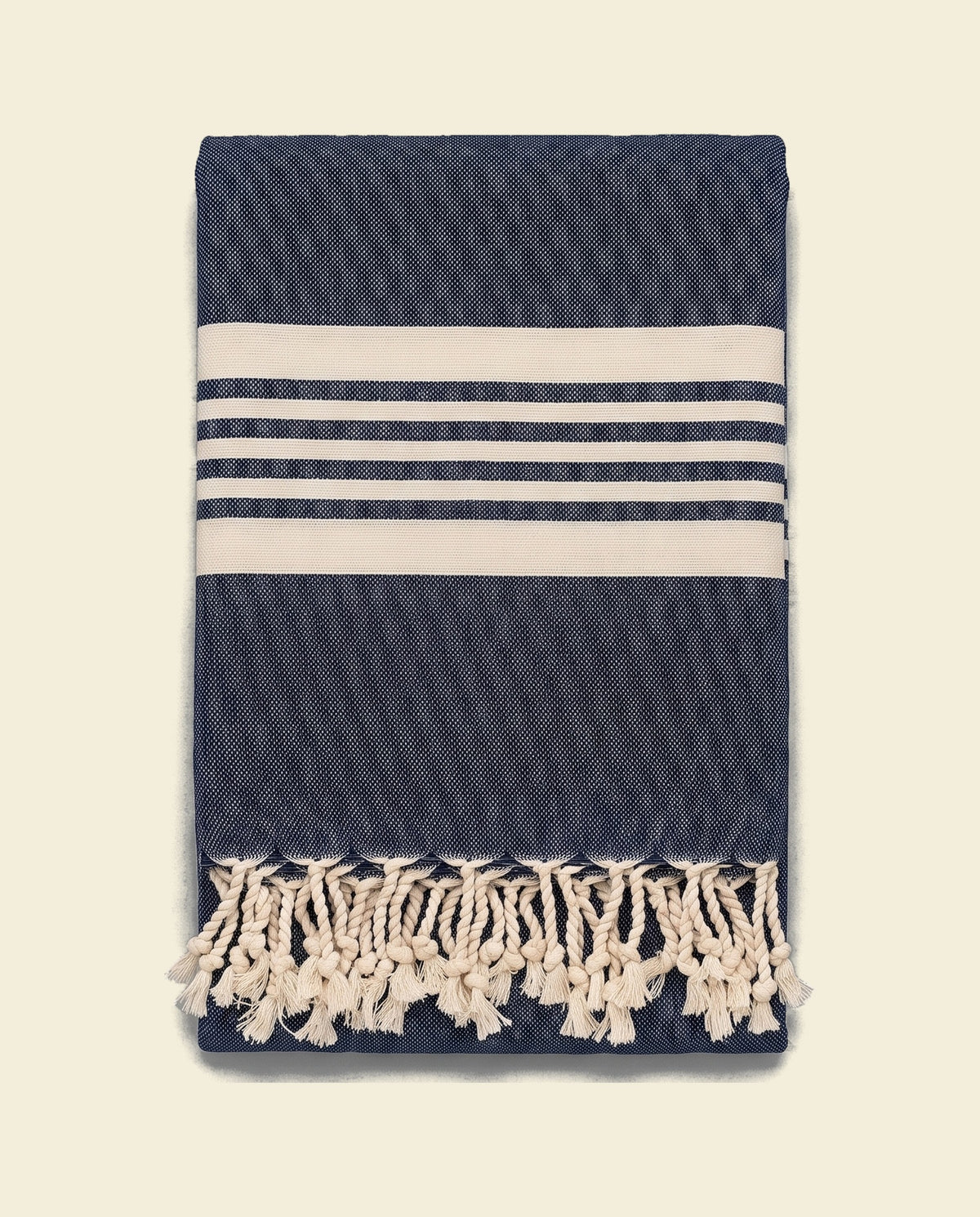 hamamdoek Krem Sultan XXL navy - op kleur
