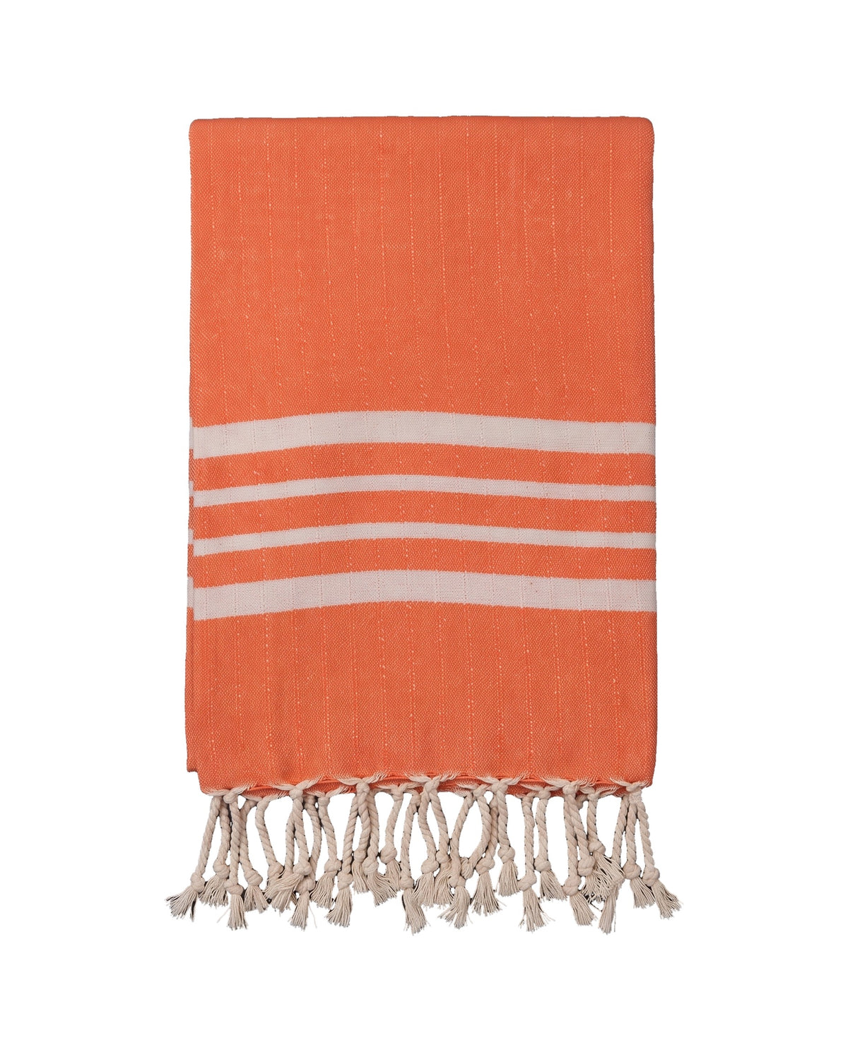 hamamdoek Krem Sultan XXL orange - vrijstaand