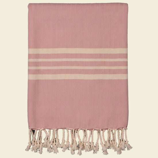 hamamdoek Krem Sultan XXL rose pink - op kleur