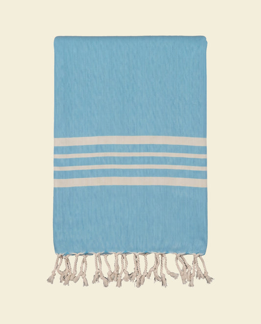 hamamdoek Krem Sultan XXL turquoise - op kleur