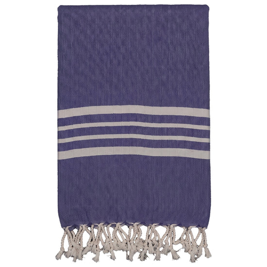 hamamdoek Krem Sultan XXL violet - vrijstaand