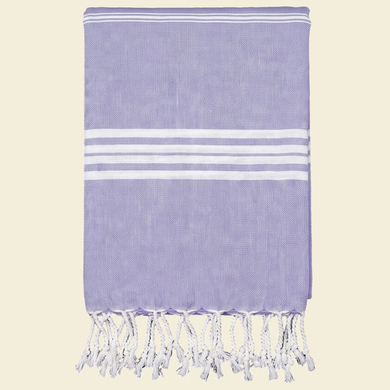 hamamdoek lila - op kleur