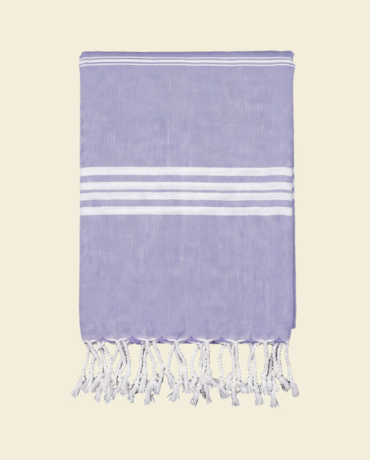 hamamdoek lila - op kleur