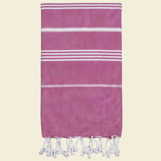 hamamdoek magenta - op kleur