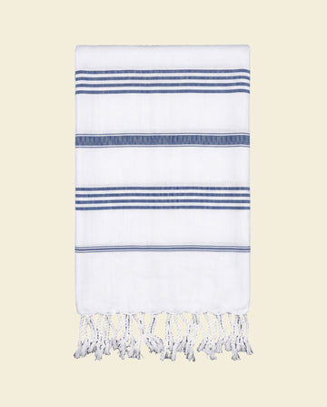 hamamdoek marineblauw