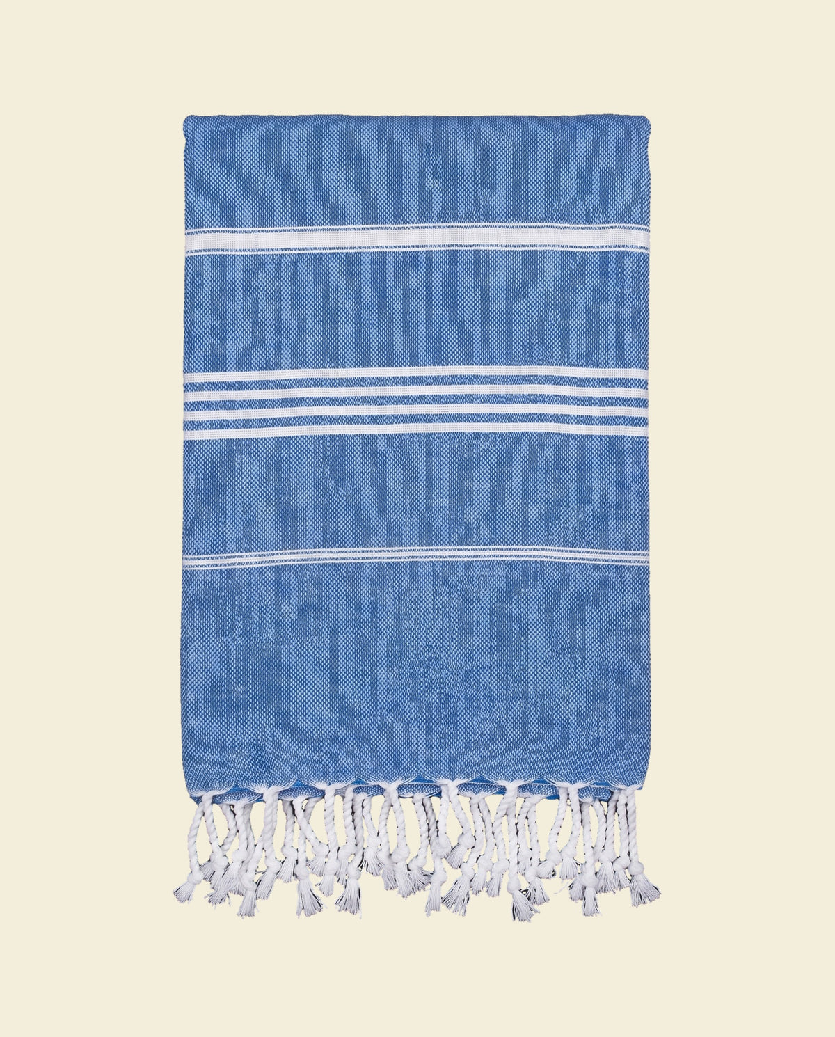 hamamdoek mediteraanblauw - op kleur