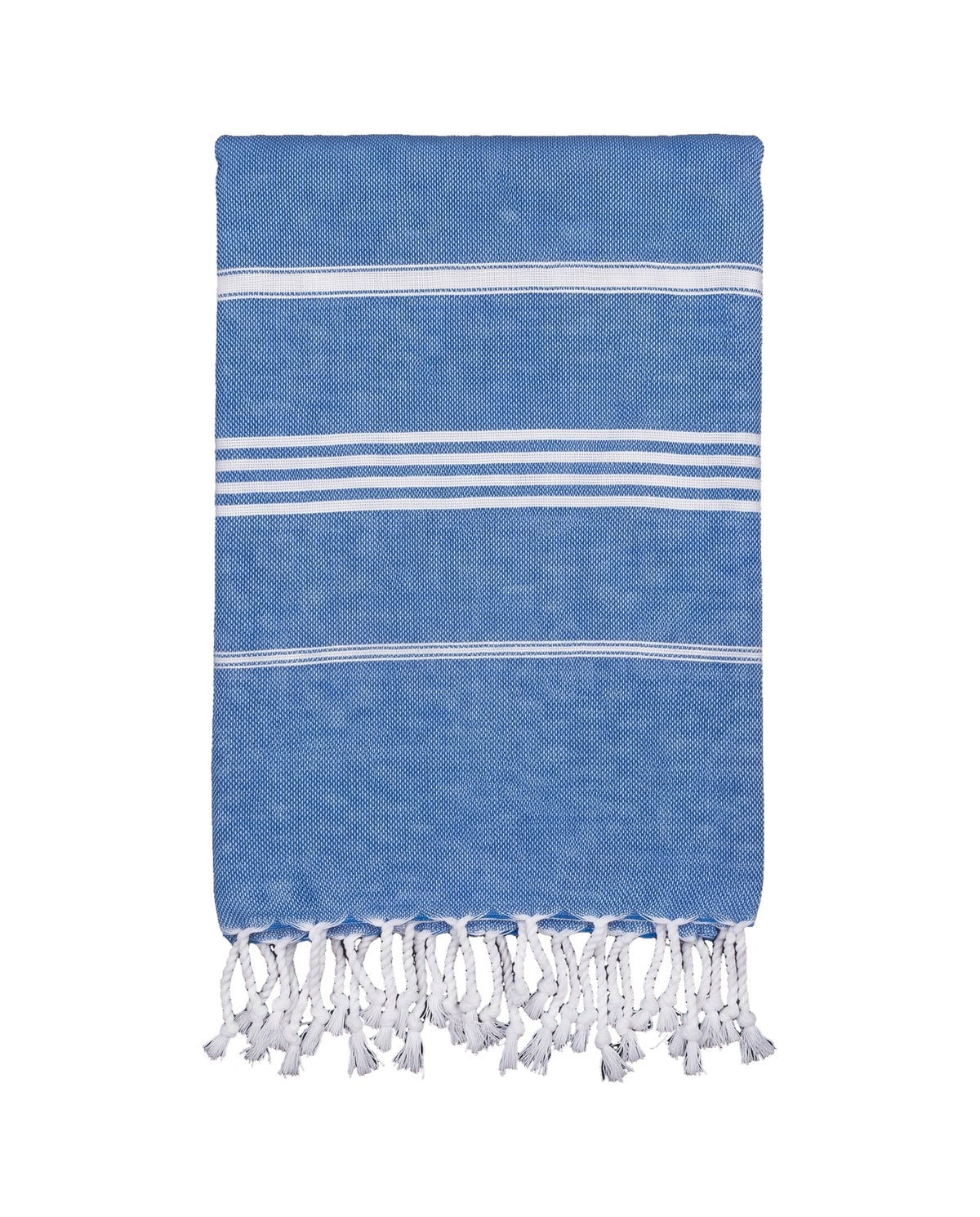 hamamdoek mediteraanblauw - vrijstaand
