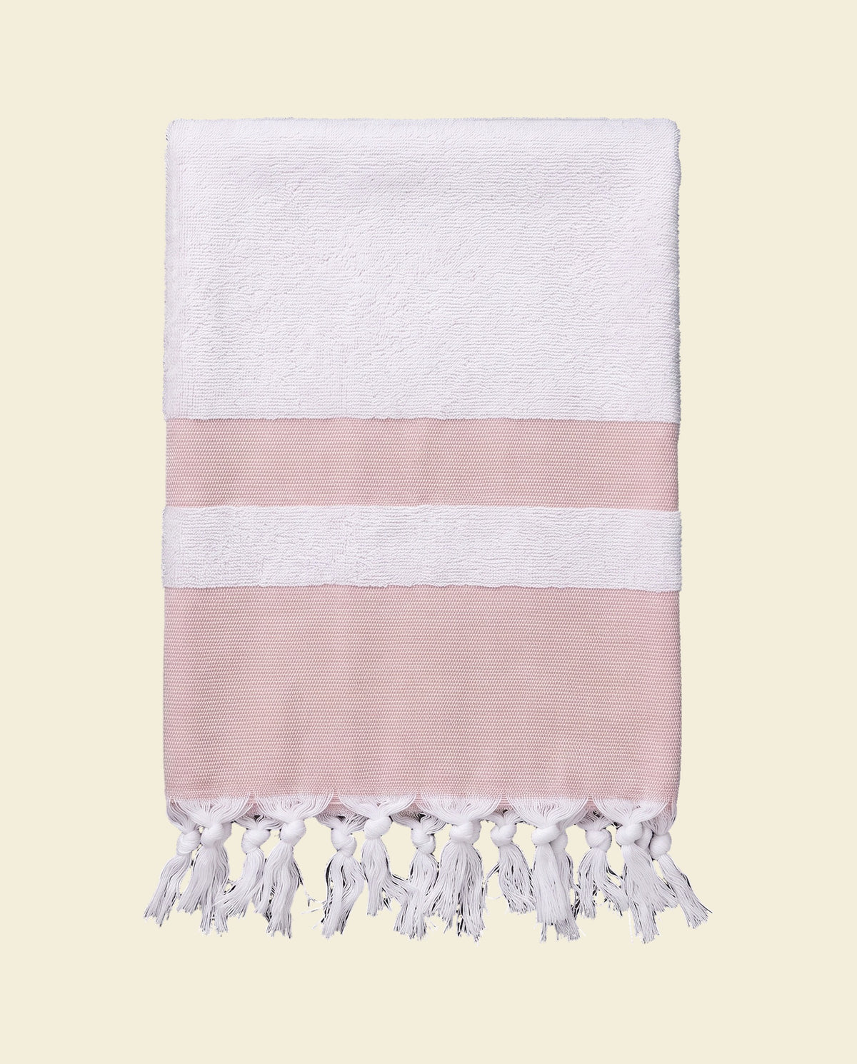 hamamdoek met badstof koper - op kleur