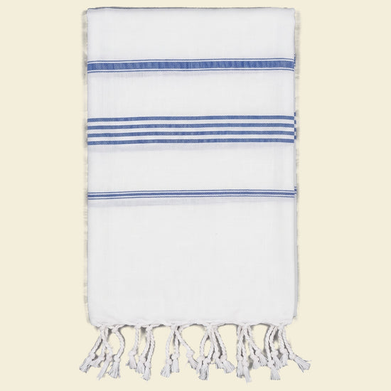 hamamdoek parlementblauw - op kleur