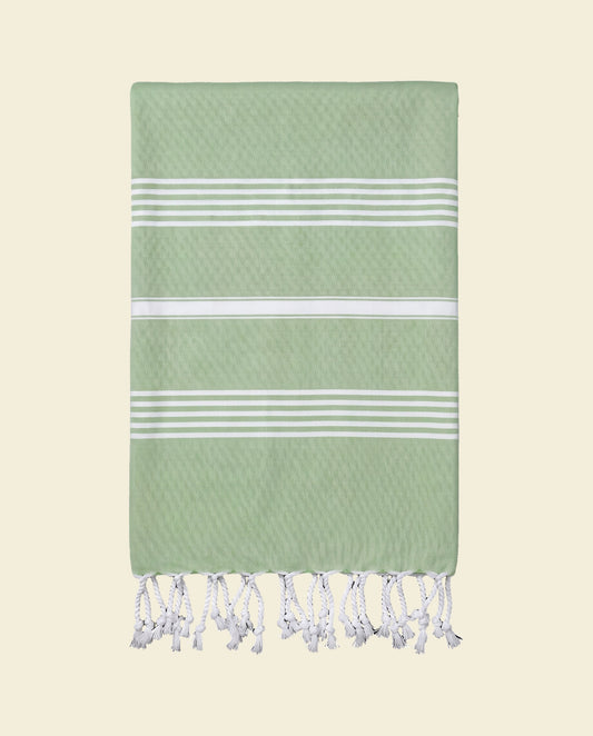 hamamdoek pistache - op kleur