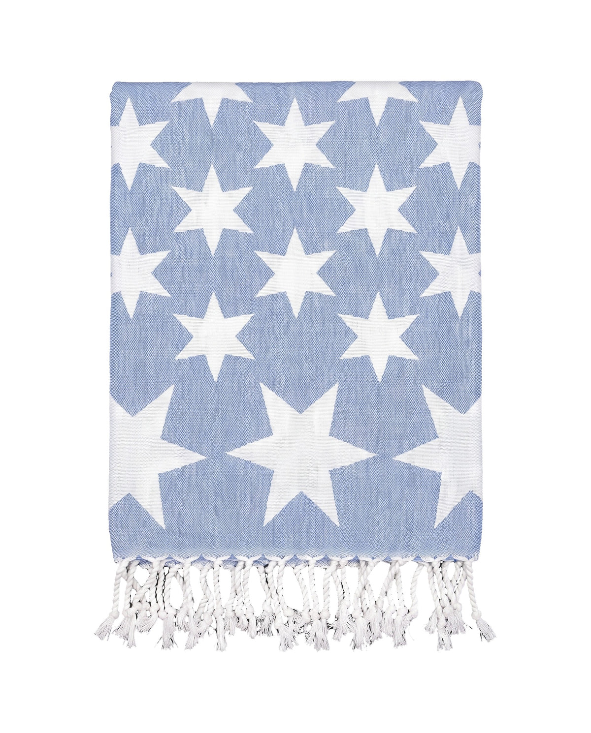 hamamdoek Stars blue - vrijstaand