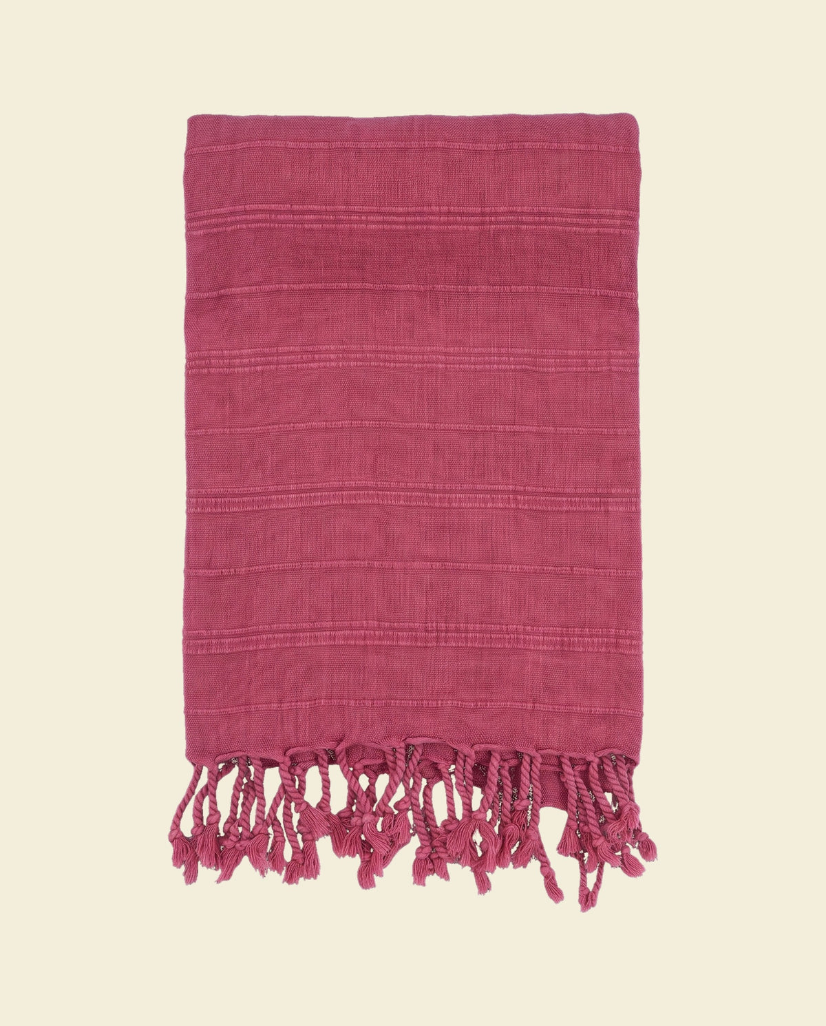 hamamdoek Stone denim red - op kleur