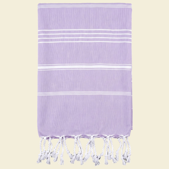 hamamdoek Take me to the Beach! lavender - op kleur