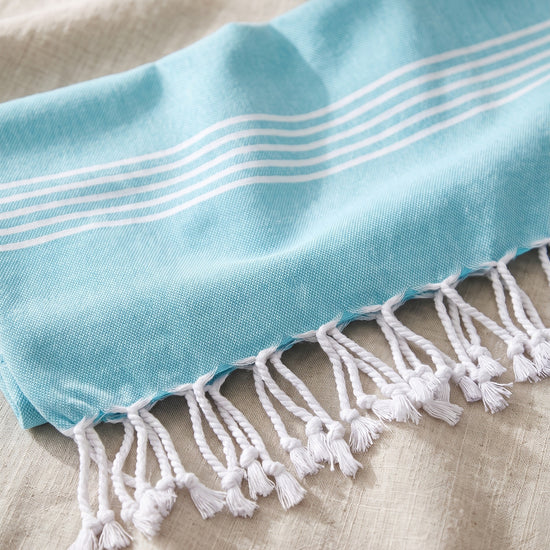 hamamdoek XL aqua - detail