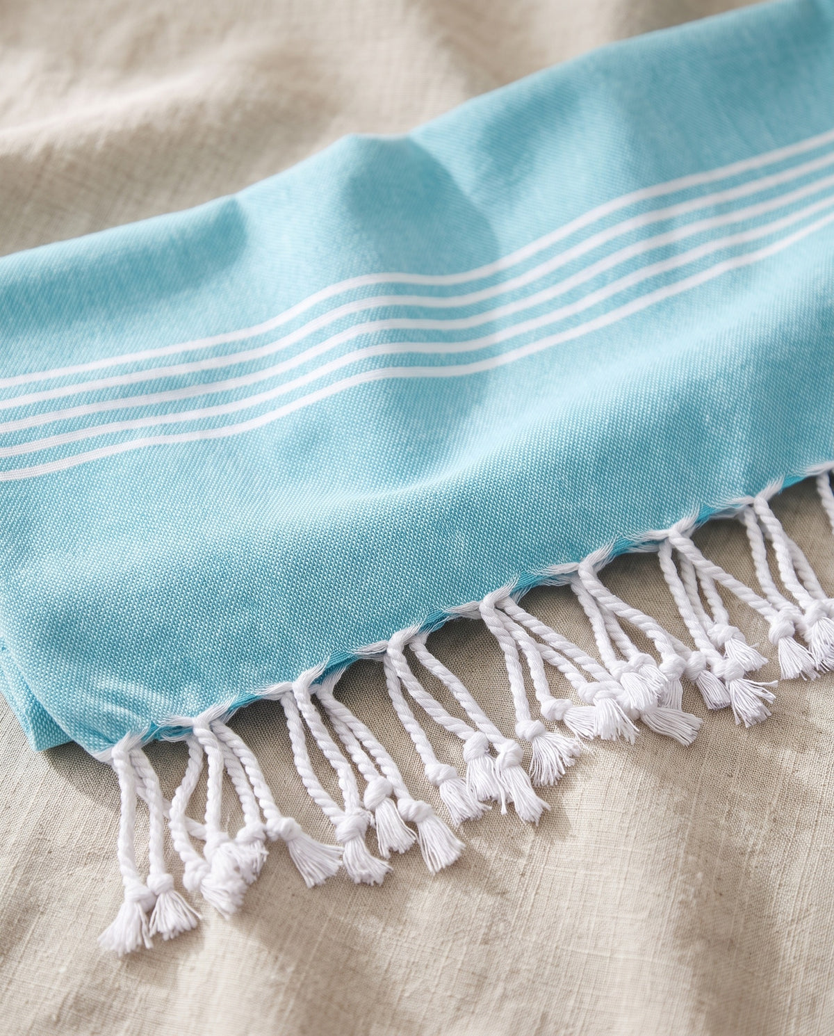 hamamdoek XL aqua - detail