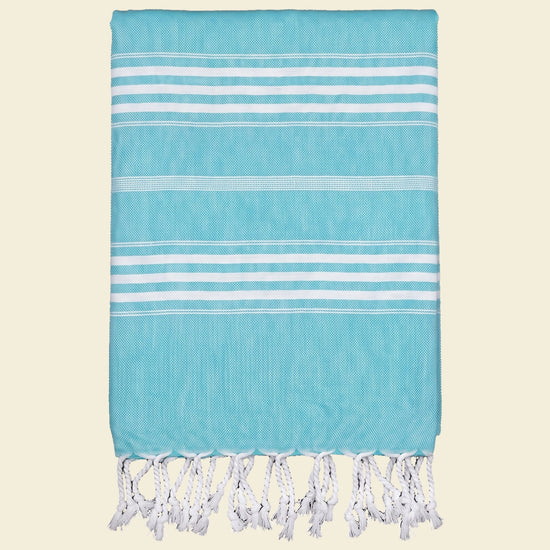 hamamdoek XL aqua - op kleur