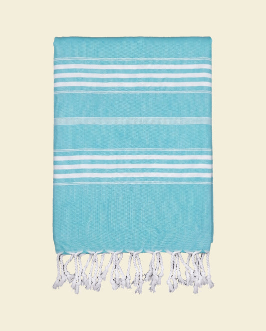 hamamdoek XL aqua - op kleur