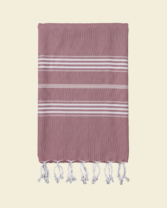 hamamdoek XL chocolade - op kleur