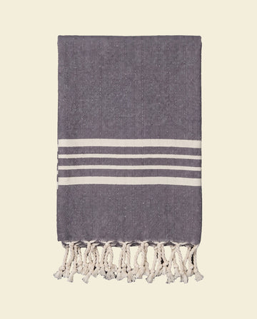 XL hamamdoek Krem Sultan dark-grey