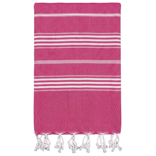 hamamdoek XL fuchsia - vrijstaand