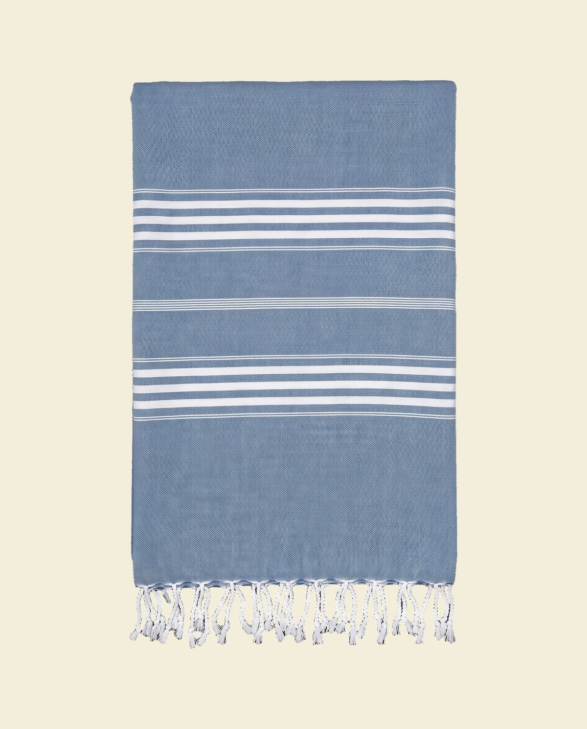 hamamdoek XL jeansblauw - op kleur