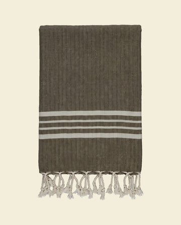 XL hamamdoek Krem Sultan khaki