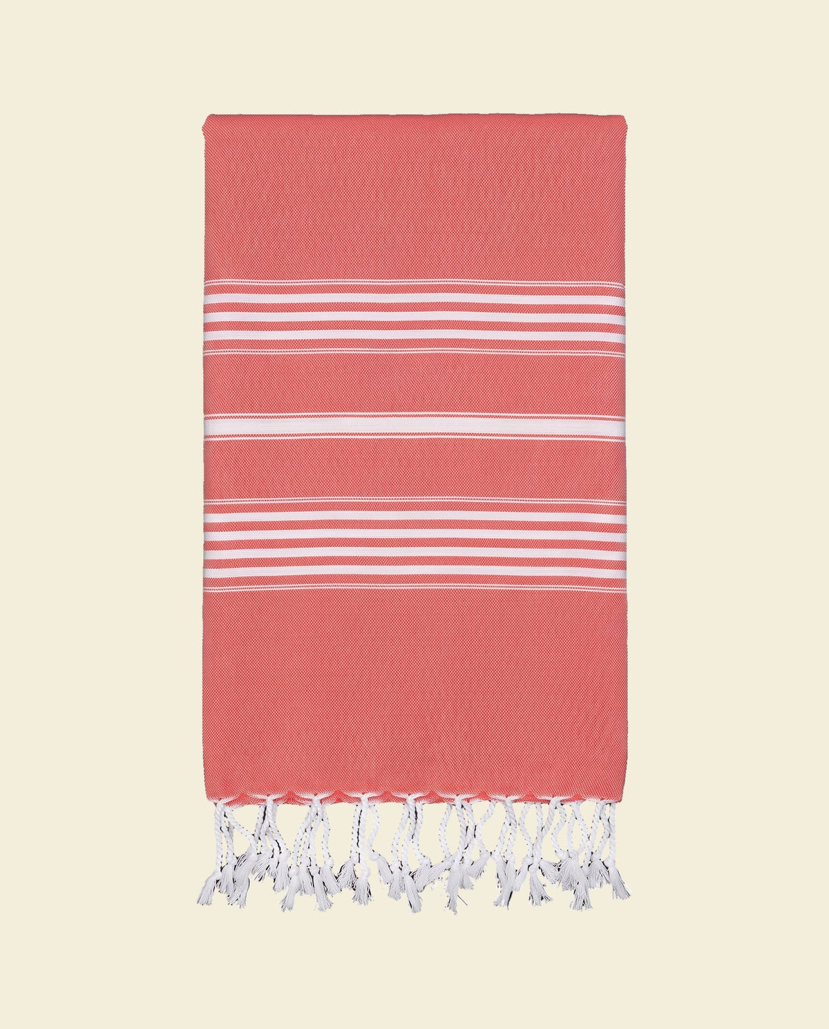 hamamdoek XL koraalrood - op kleur