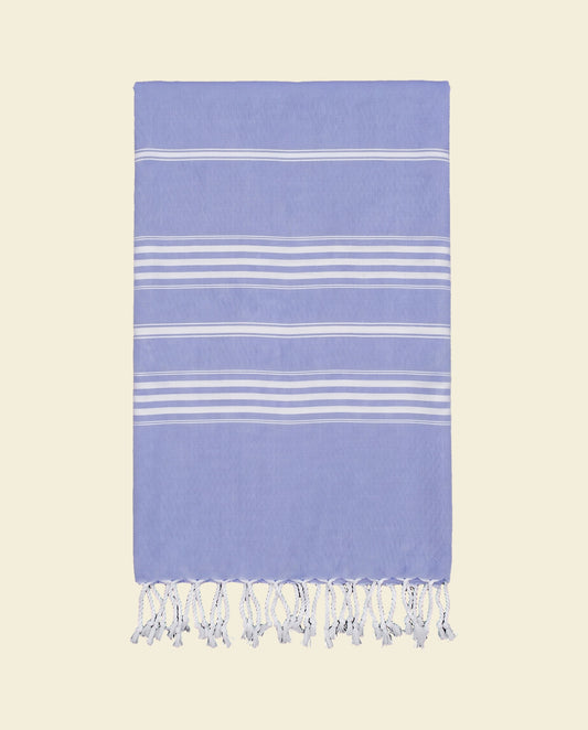 hamamdoek XL lavendelblauw - op kleur