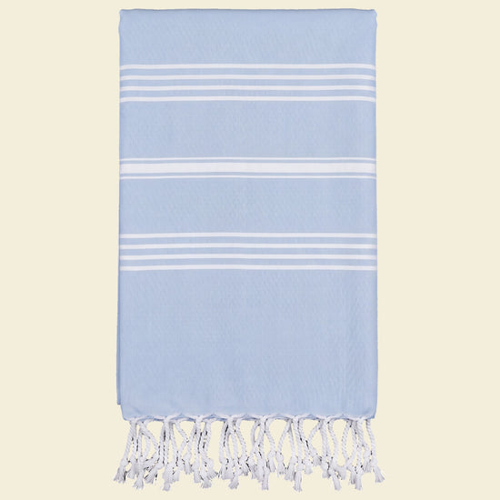 hamamdoek XL lichtblauw - op kleur