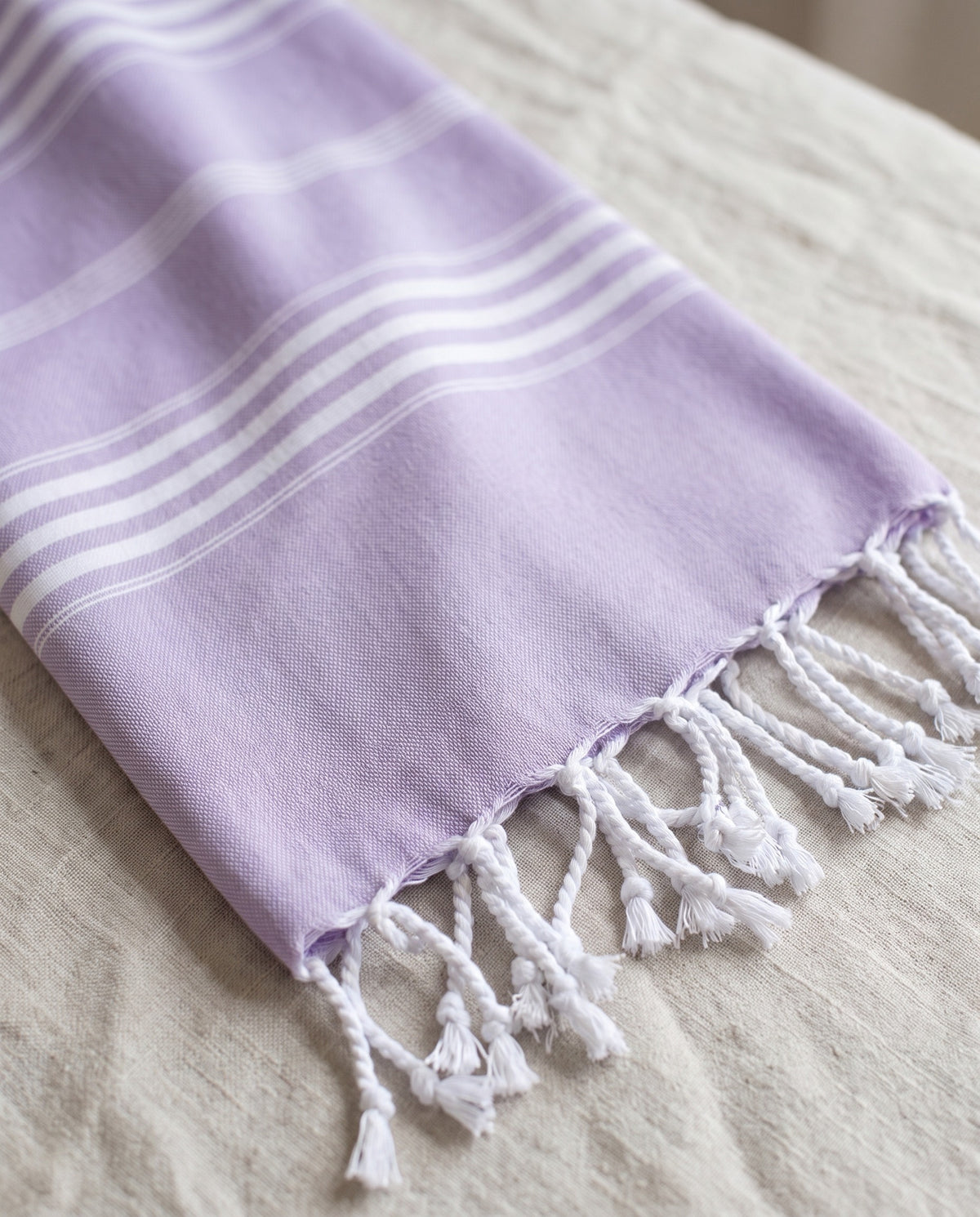 hamamdoek XL lila - detail