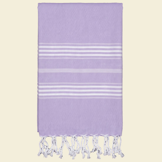hamamdoek XL lila - op kleur