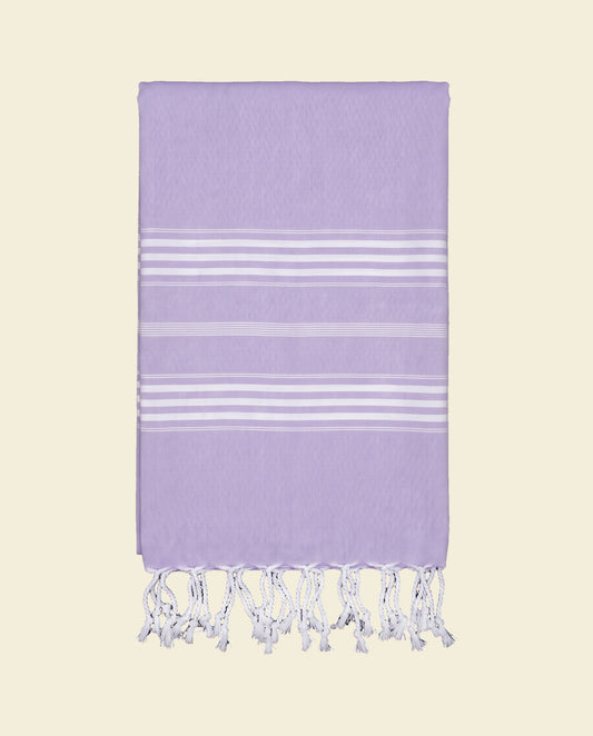 hamamdoek XL lila - op kleur