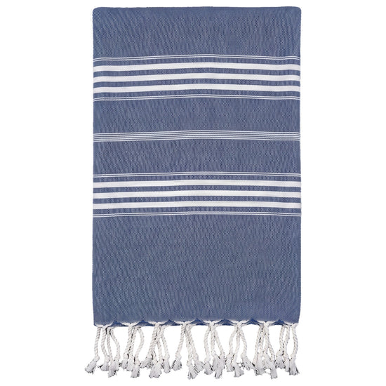 hamamdoek XL marineblauw - vrijstaand