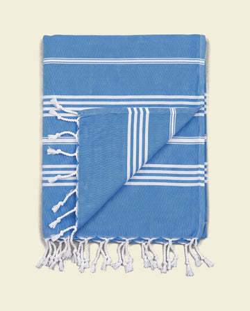 hamamdoek XL mediteraanblauw