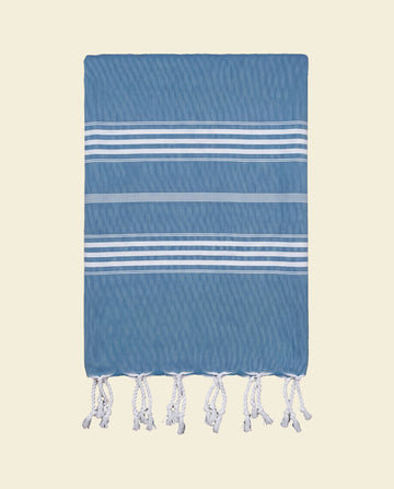 hamamdoek XL oceaanblauw