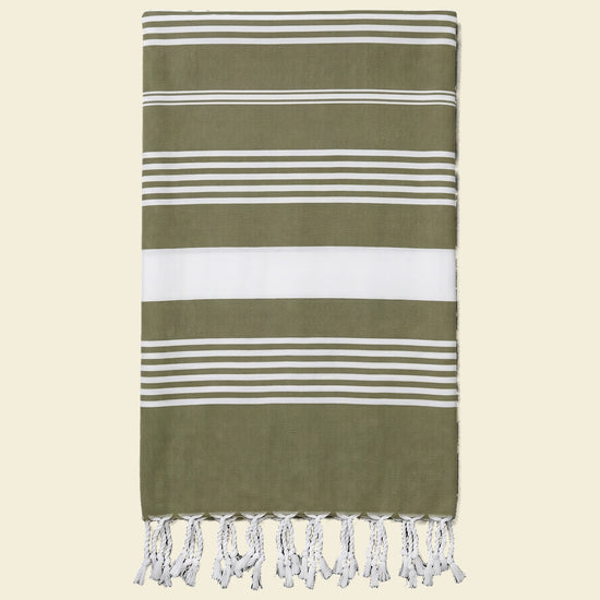 hamamdoek XL olijfgroen - op kleur