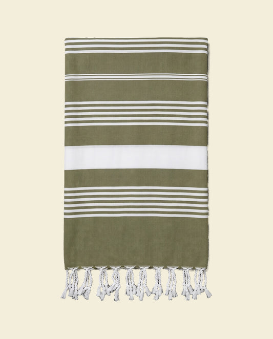 hamamdoek XL olijfgroen - op kleur
