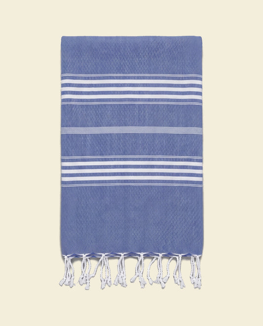 hamamdoek XL parlementblauw - op kleur